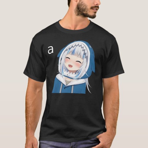 Gawr Gura  Hololive EN Vtuber Essential  T_Shirt