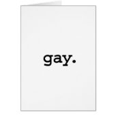 gay. (Front)