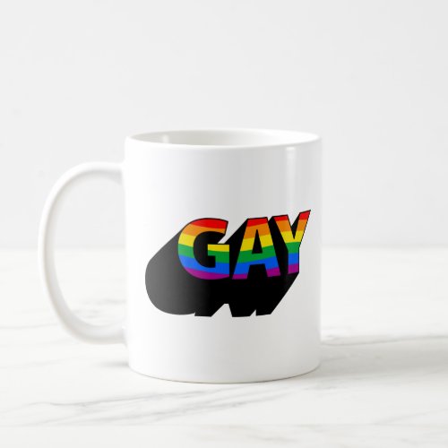 GAY 3D COFFEE MUG