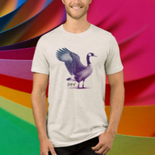 Gay AF Canadian Goose Tri-Blend Shirt