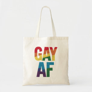 Gay AF LGBT Pride Gay Gift Pride Month Tote Bag