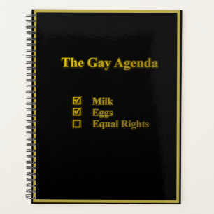 Gay Agenda - Equal Right LGBT Planner