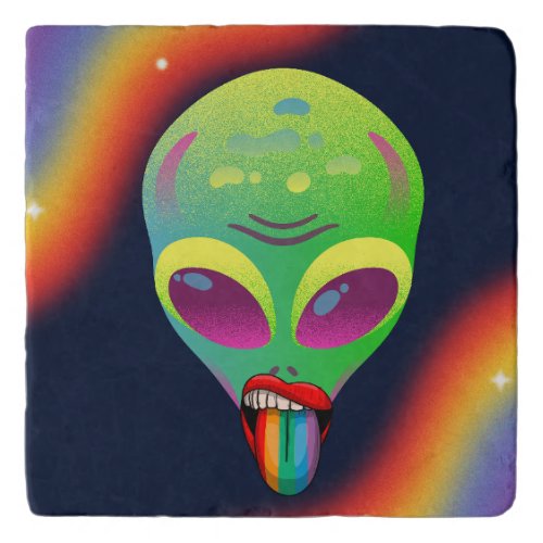 Gay Alien Trivet
