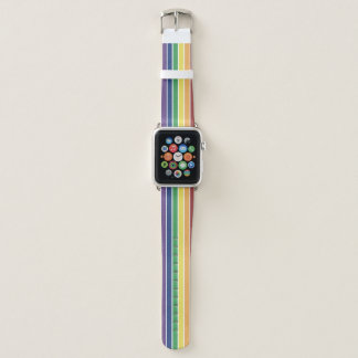 Gay and Lesbian Rainbow Pride Apple Watch Band