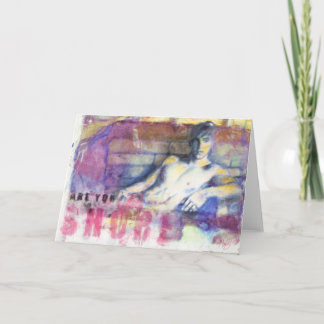 GAY ART HOLIDAY CARD