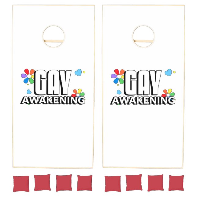 Gay Awakening Cornhole Set (Set)