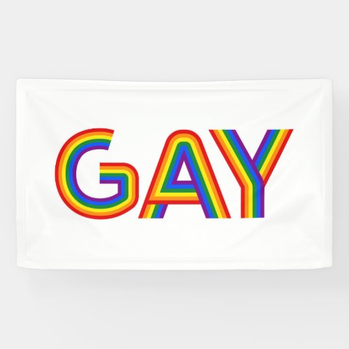 GAY BANNER