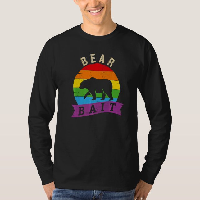 Gay Bear Bait Pride Cruising T-Shirt (Front)