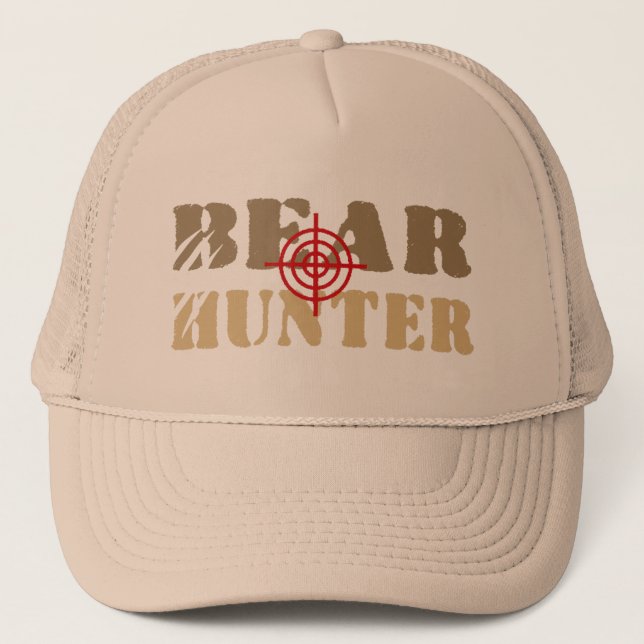 GAY BEAR BEAR HUNTER TRUCKER HAT (Front)