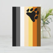 Gay Bear Brotherhood Flag (Standing Front)
