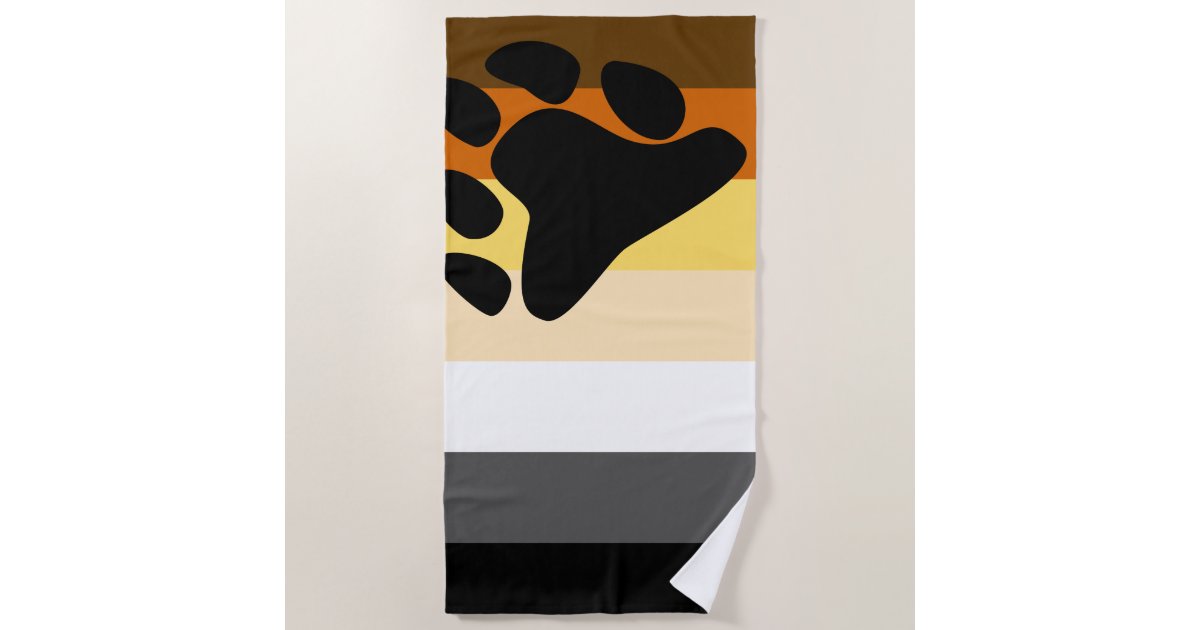 Gay Bear Brotherhood Flag Beach Towel Zazzle