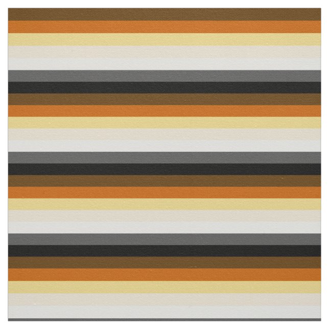Gay Bear Brotherhood Flag Fabric (Swatch)