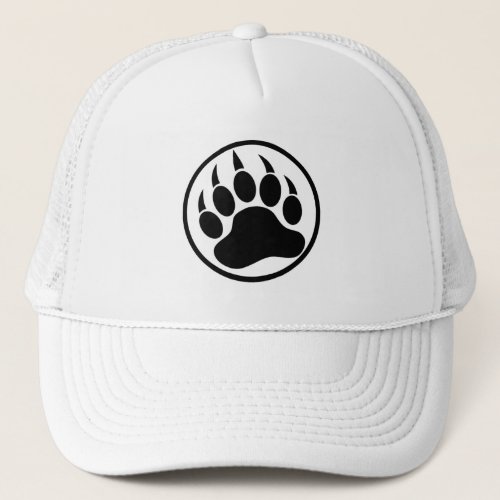 GAY BEAR CLASSIC CLEAN LOOK BEAR PAW TRUCKER HAT