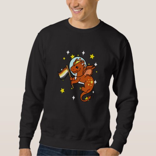Gay Bear Dragon In Space Gay Bear Pride Sweatshirt