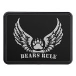 Gay Bear Pride Bear Paw Bears Rule Trailer Hitch Cover at Zazzle