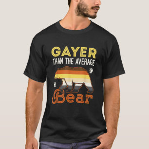 Gay Bear Pride Flag Subculture Men Male LGBTQ T Sh T-Shirt