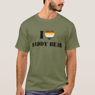 I Heart Daddy Bears I Love Gay Lgbt Club Funny T-Shirt - TeeHex