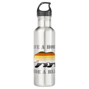 Gay Bear Pride Save A Horse Ride A Bear Water Bottle