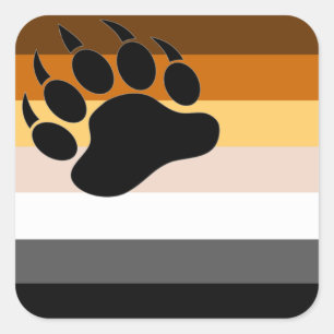 Gay Bear Pride - Square Stickers
