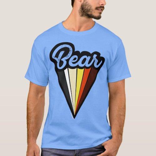 Gay Bear Pride Super Hero Bear Chasers Admirers Be T_Shirt