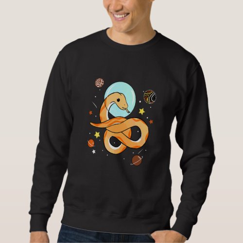 Gay Bear Snake In Space Gay Bear Pride Sweatshirt