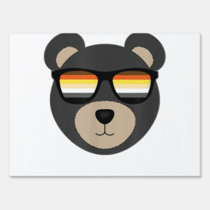 Gay Bear Sunglasses logo  Sign