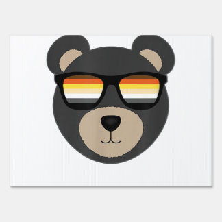Gay Bear Sunglasses logo  Sign