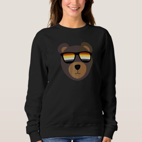 Gay Bear Sunglasses Sweatshirt