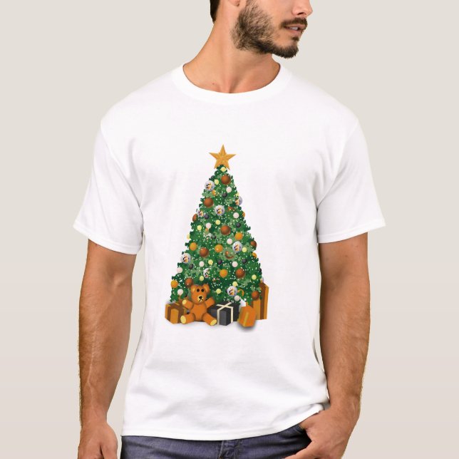 Gay Bears Christmas Tree Shirt (Front)