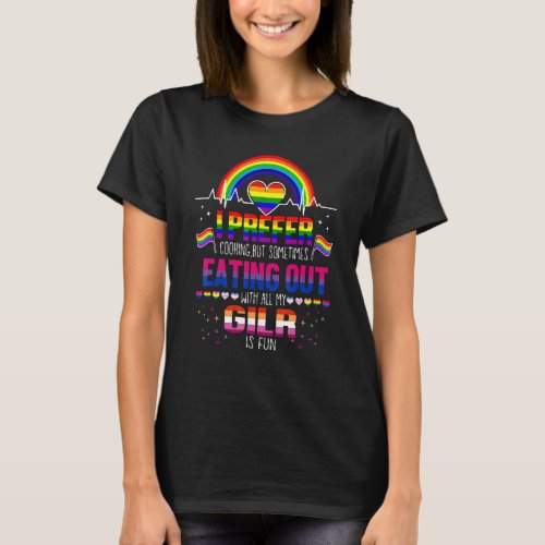 Gay Bisexual Lesbian Pride Flag Lgbtq  Lgbt Ally T_Shirt