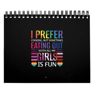 Gay Bisexual Pride Flag LGBTQ Calendar
