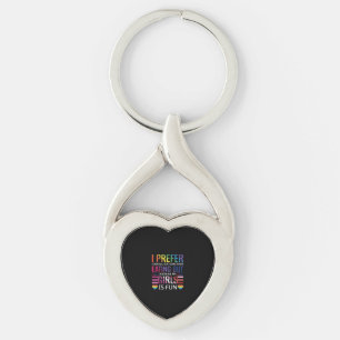 Gay Bisexual Pride Flag LGBTQ Keychain