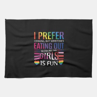 Gay Bisexual Pride Flag LGBTQ Kitchen Towel