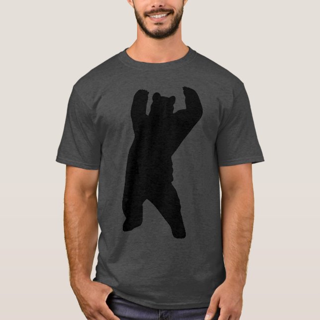 Gay Black Bear LGBT Gay Pride Parade T-Shirt (Front)