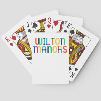 Gay-Borhood Pride - Wilton Manors Poker Cards