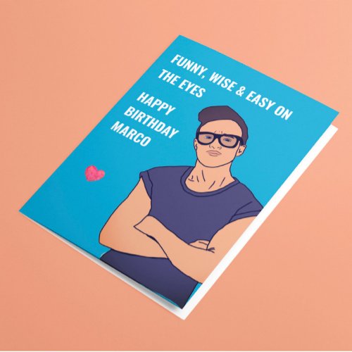 Gay Boyfriend Birthday Card