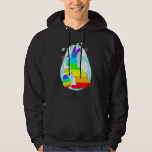 Gay Bunny Easter Day Egg Hunting Season Bunny East Hoodie