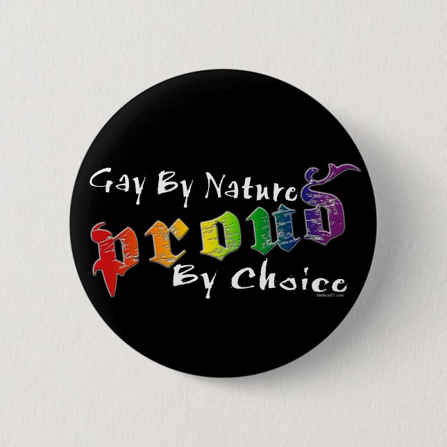 Gay By Nature bk Button (Front)
