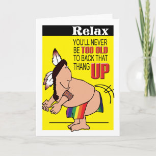 Gay Cards - Back Thang Up