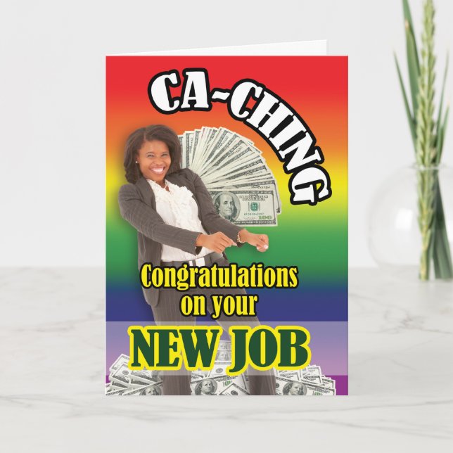 Gay Cards - New Job 01 (Front)