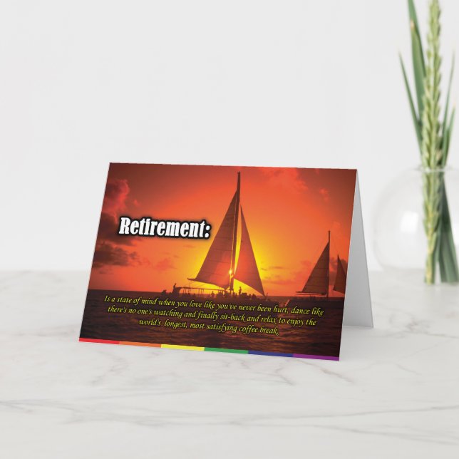 Gay Cards - Retirement Dance (Front)