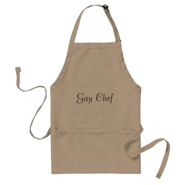 Gay Chef's Apron (Front)