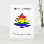 Gay Christmas Card at Zazzle