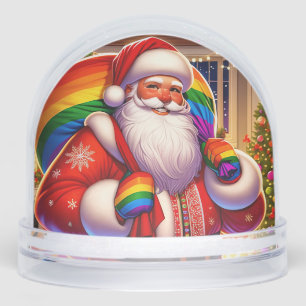 Gay Christmas Personalized Gift  Snow Globe