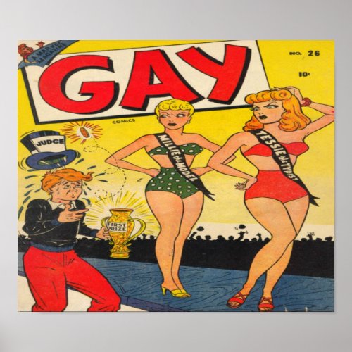 Gay Comics _ Comic Book Poster