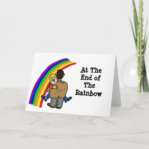 Gay Couple Anniversary Greeting Card  Customize It