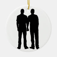 Gay Couple Silhouette