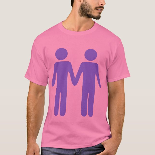 Gay Couple T-Shirt (Front)