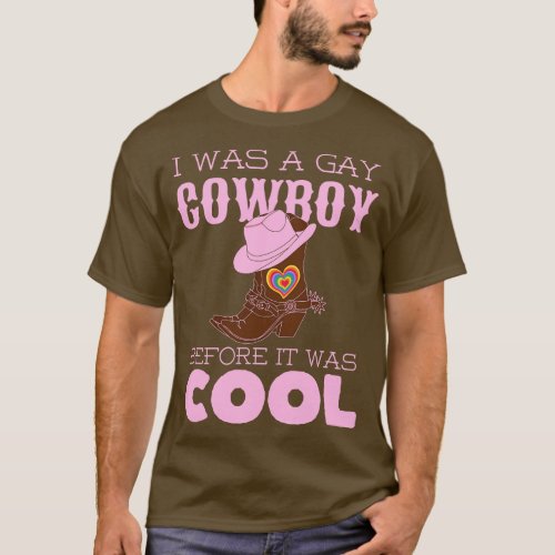Gay Cowboy Lgbtq 1 T_Shirt