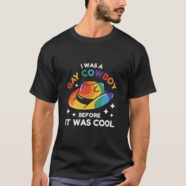 Gay Cowboy T-Shirt (Front)